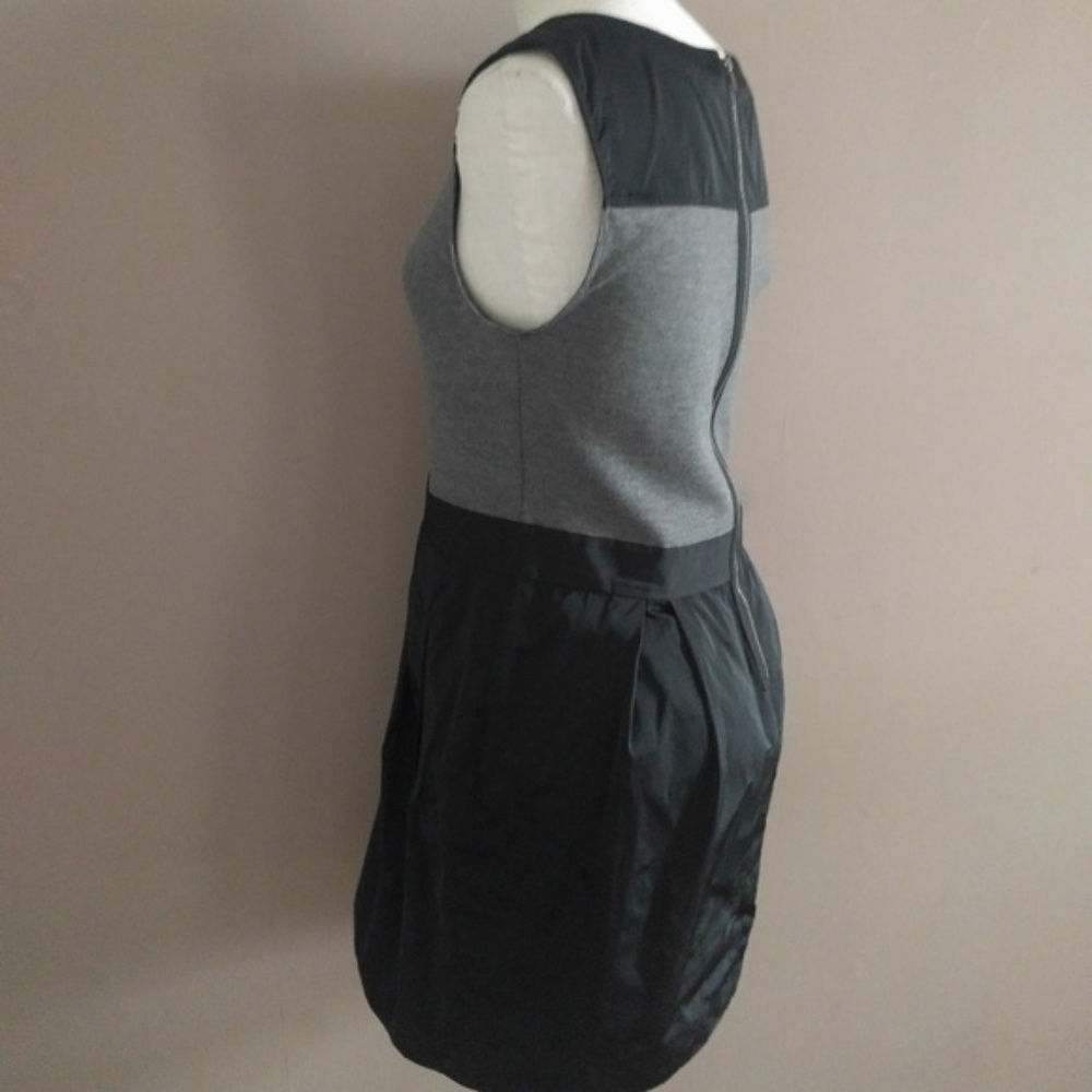 Theory Sz 8 Dristi Combo Dress Wool Blend Mini - Picture 8 of 8